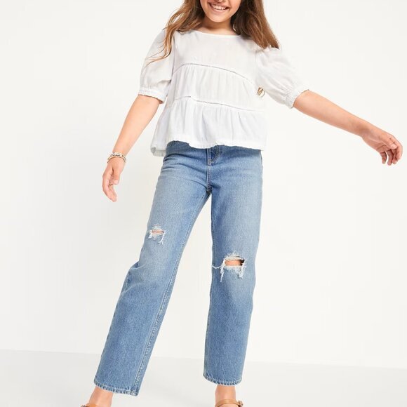 Old Navy Kids Blue Jeans - Picture 1 of 12